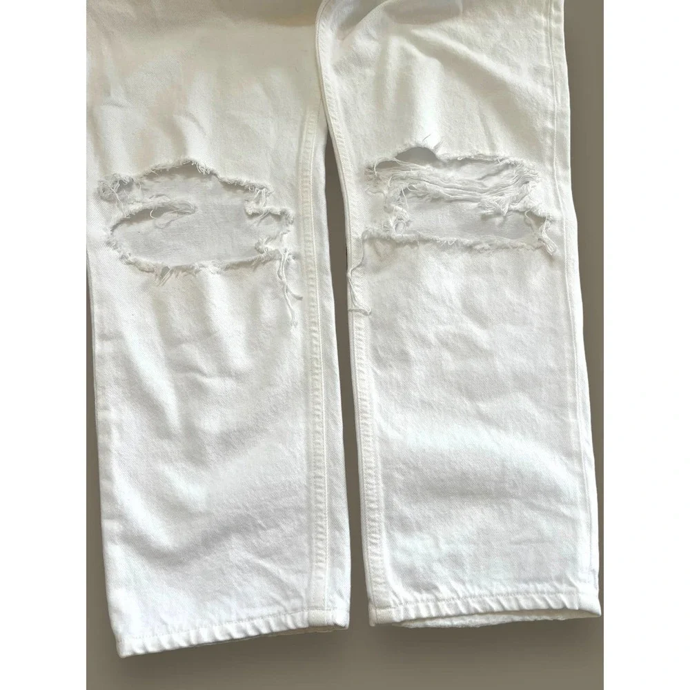 Citizens of Humanity MARLEE White Denim Relaxed Taper Jeans | Sz 27 - Picture 10 of 11